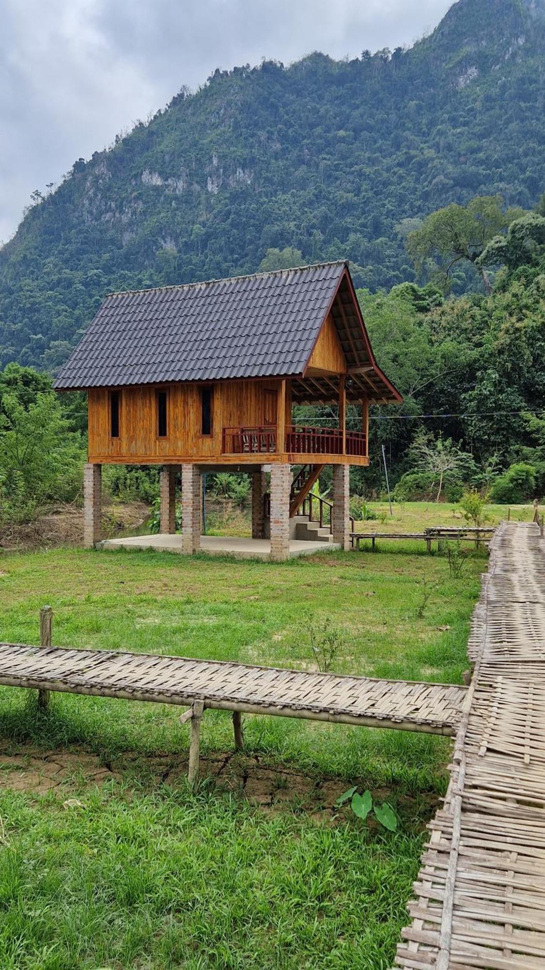 Eco Farm Stay And Hostel Nongkhiaw Esterno foto