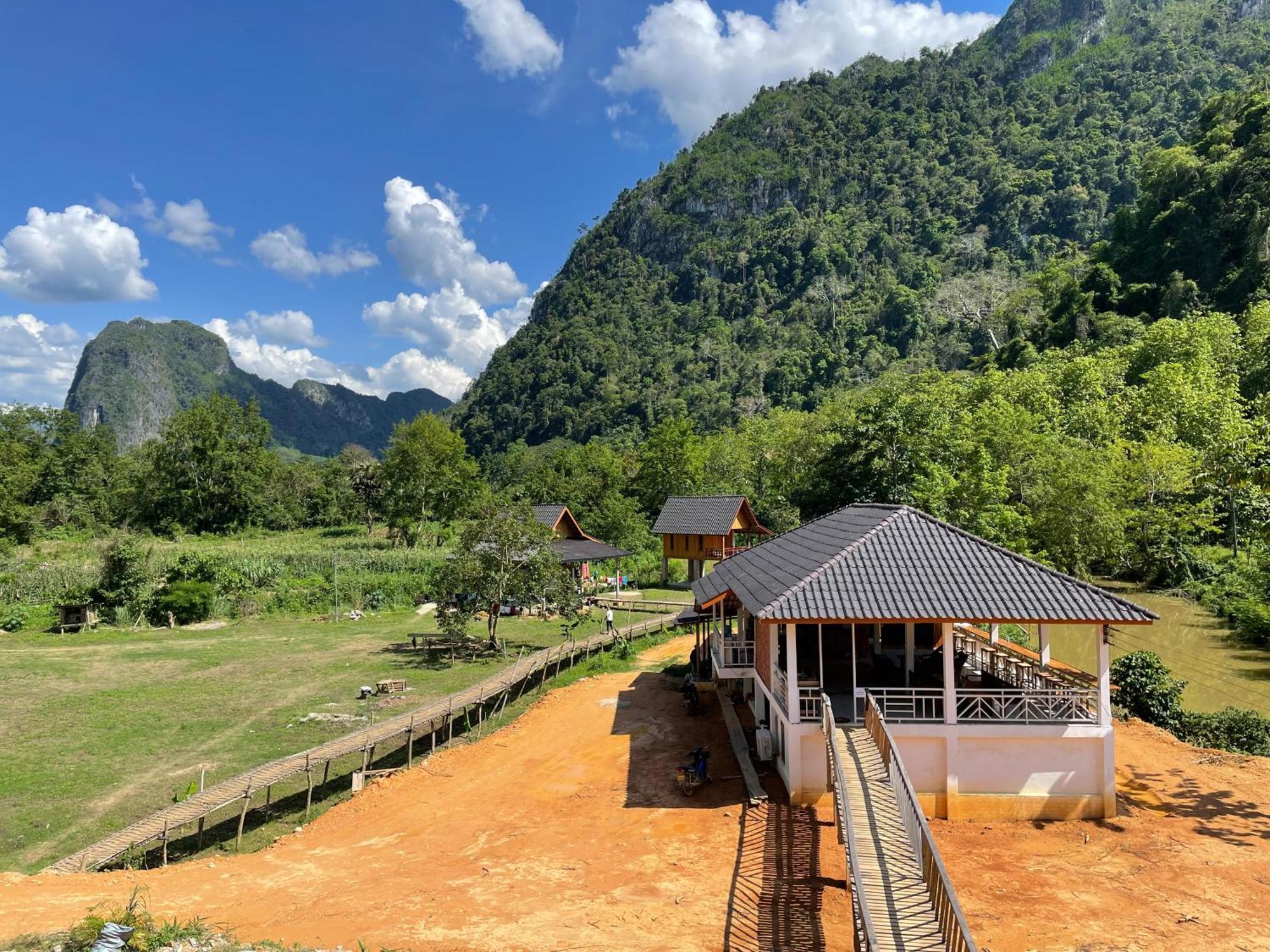 Eco Farm Stay And Hostel Nongkhiaw Esterno foto